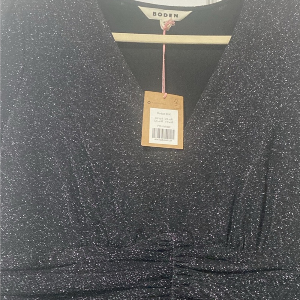 NWT Black sparkle holiday dress